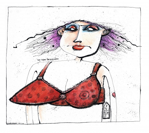 Her new Brassiere